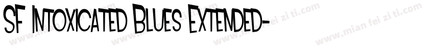 SF Intoxicated Blues Extended字体转换